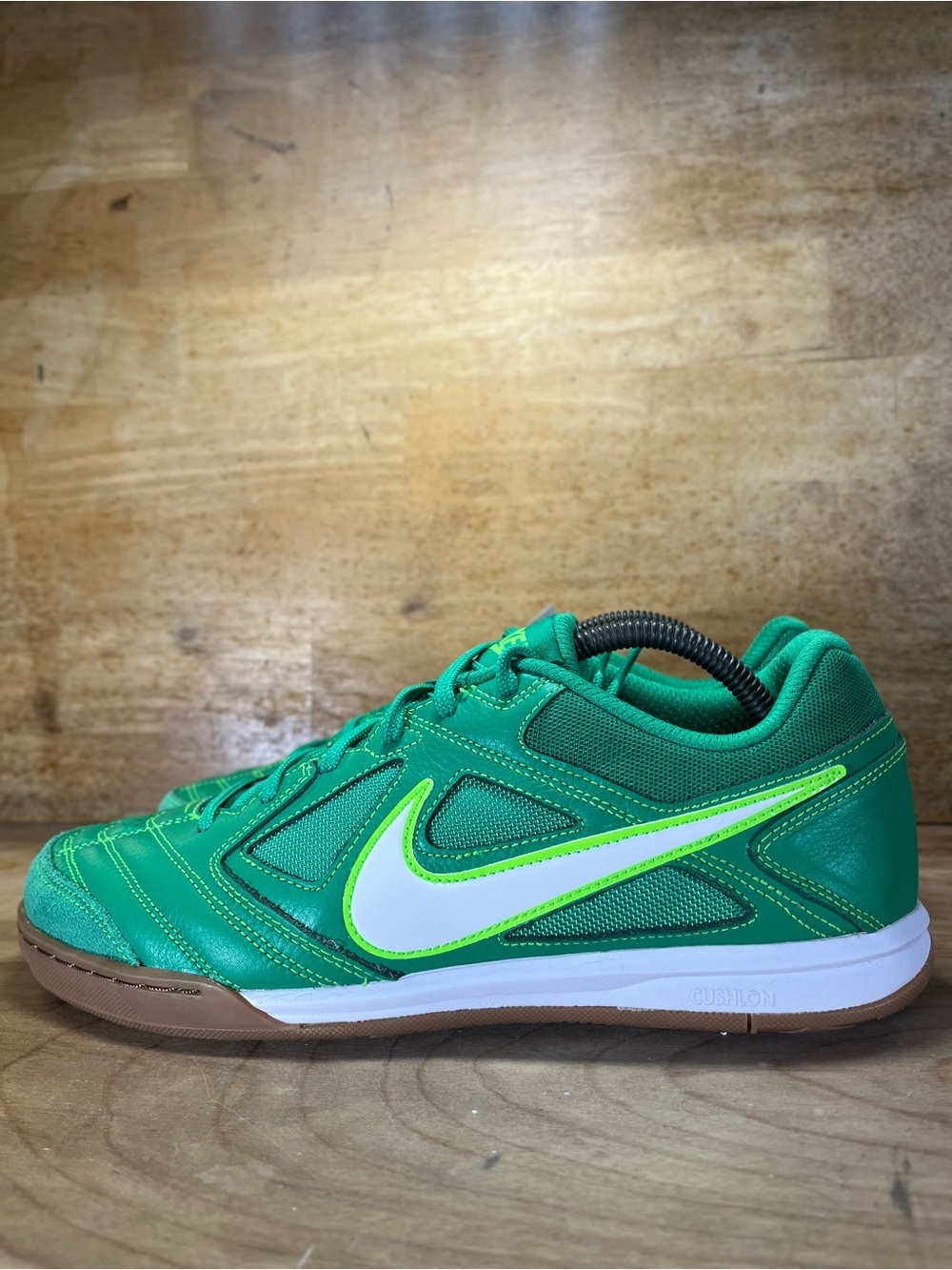NEW Nike Gato COLORFUL Mens Size 10 Shoes Sneakers Stadium Green Green Strike - Picture 4 of 9